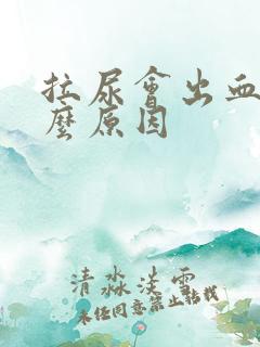 拉尿会出血是什么原因