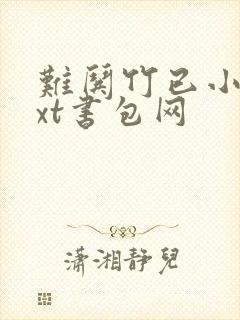 难哄竹已小说txt书包网