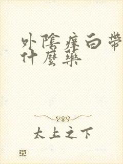 外阴痒白带多用什么药