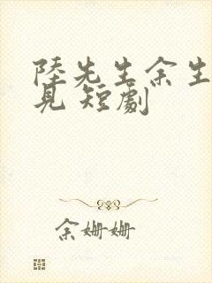 陆先生余生不再见 短剧