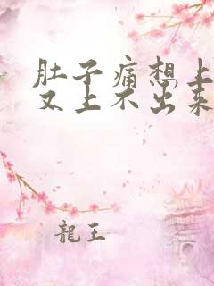 肚子痛想上大便又上不出来