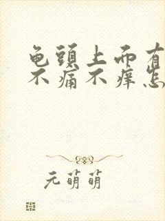 龟头上面有红斑不痛不痒怎么回事