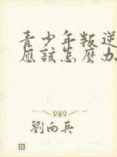 青少年叛逆家长应该怎么办