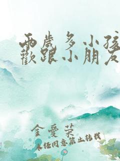 两岁多小孩不喜欢跟小朋友玩正常吗