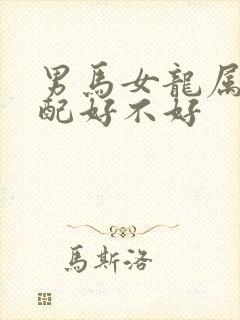 男马女龙属相婚配好不好