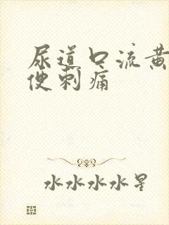 尿道口流黄脓小便刺痛