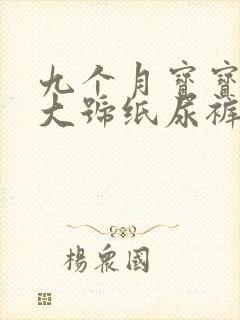 九个月宝宝用多大号纸尿裤