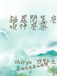 猫尿闭怎么办要吃什么药