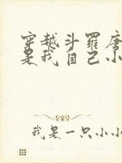 穿越斗罗唐三竟是我自己小说