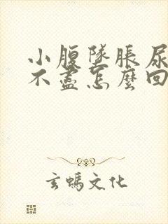 小腹坠胀尿频尿不尽怎么回事