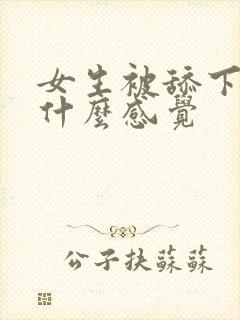 女生被舔下体是什么感觉