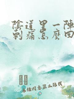 阴道里一阵一阵刺痛怎么回事