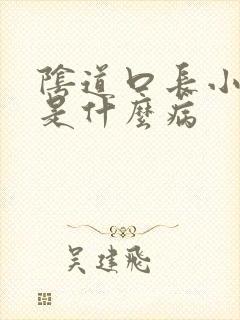 阴道口长小米粒是什么病