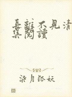 长离不见清瑟全集阅读