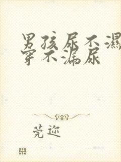 男孩尿不湿怎么穿不漏尿