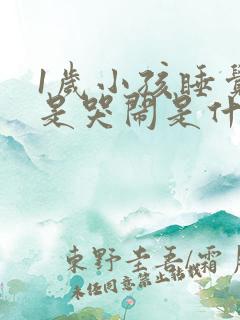 1岁小孩睡觉老是哭闹是什么原因