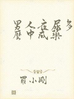 男人夜尿多吃什么中成药