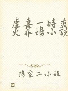 虐妻一时爽追妻火葬场小说