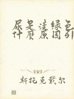 尿是淡绿色的是什么原因引起的