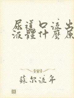 尿道口流出白色液体什么原因