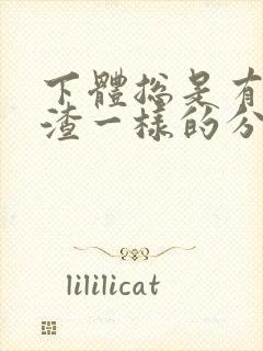 下体总是有豆腐渣一样的分泌物是怎么回事