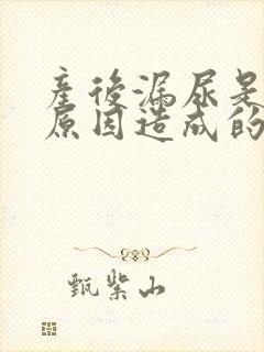 产后漏尿是什么原因造成的怎么治疗