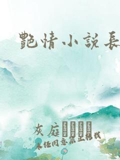 艳情小说长篇