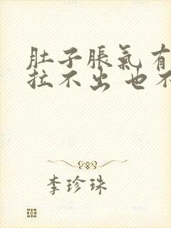 肚子胀气有便意拉不出 也不放屁