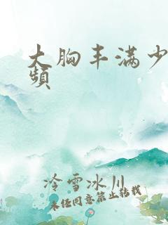 大胸丰满少妇视频