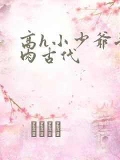 高h小少爷受荡肉古代