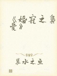 《婚宠之枭妻霸爱》