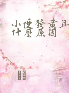 小便发黄且浑浊什么原因