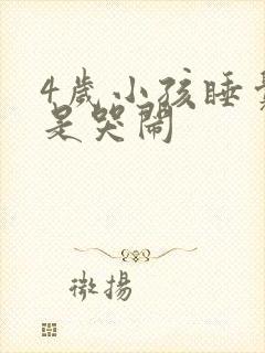 4岁小孩睡觉总是哭闹