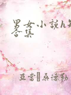 男女小说h短篇合集