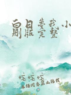 白日梦我小说未删版完整