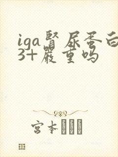 iga肾尿蛋白3+严重吗