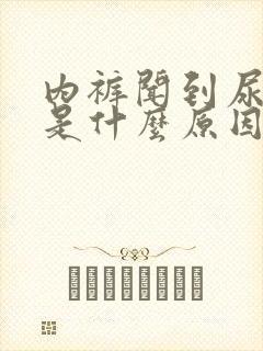 内裤闻到尿骚味是什么原因