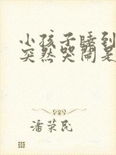 小孩子睡到半夜突然哭闹是什么原因