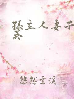 孙立人妻子张美英