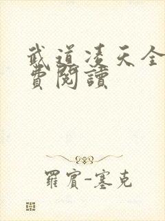 武道凌天全本免费阅读