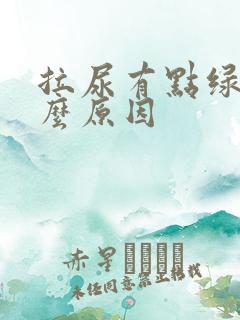 拉尿有点绿是什么原因