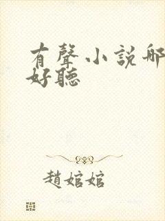 有声小说哪部最好听