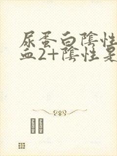 尿蛋白阴性尿潜血2+阴性是怎么回事