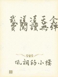 武道凌天全文免费阅读无弹窗