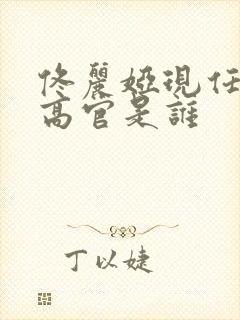 佟丽娅现任丈夫高官是谁