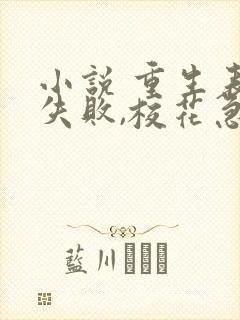 小说 重生表白失败,校花急了