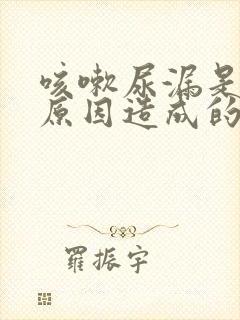 咳嗽尿漏是什么原因造成的