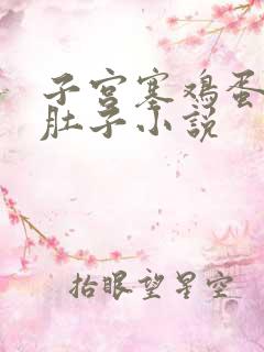 子宫塞鸡蛋撑大肚子小说