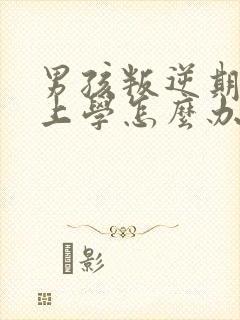 男孩叛逆期不想上学怎么办