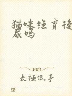 猫咪绝育后会乱尿吗